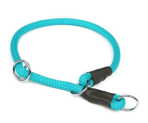 Mystique® Nyakörv nylon kerek stoppal 8mm 55cm türkiz
