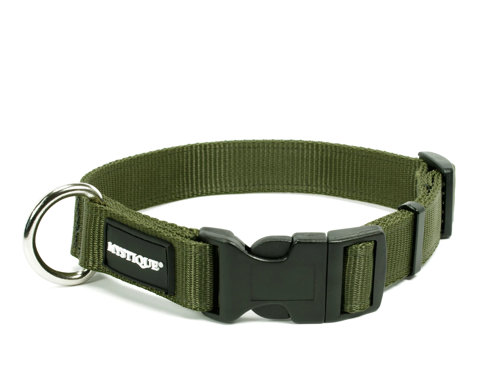 Mystique® Nylon nyakörv 25mm khaki 40-50cm