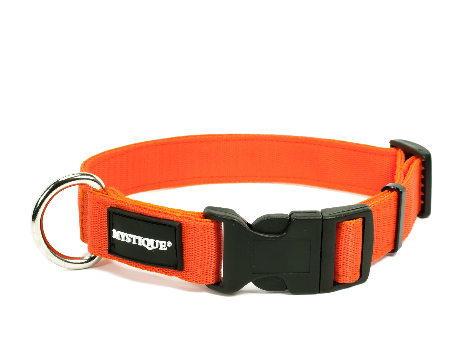Mystique® Nylon nyakörv 25mm neonnarancssárga 30-40cm