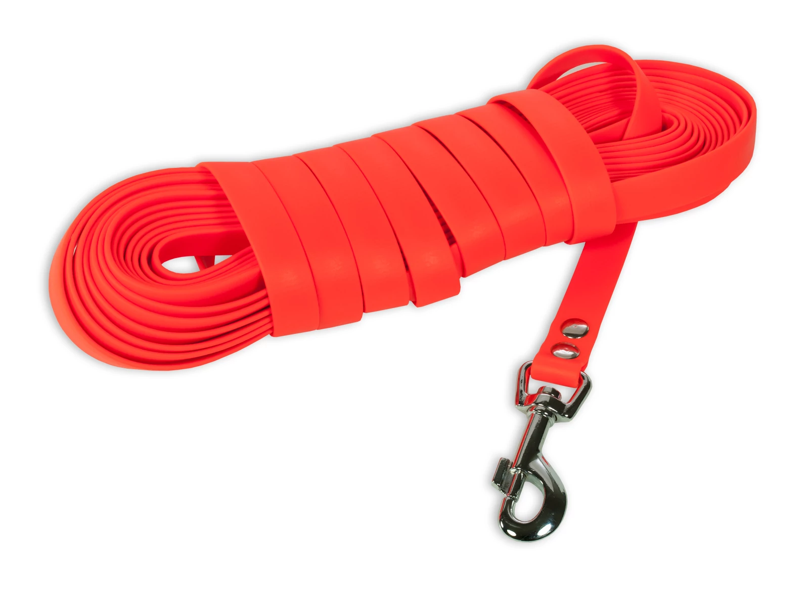 Mystique® Biothane nyomkövető pórázok 16mm narancssárga 15m