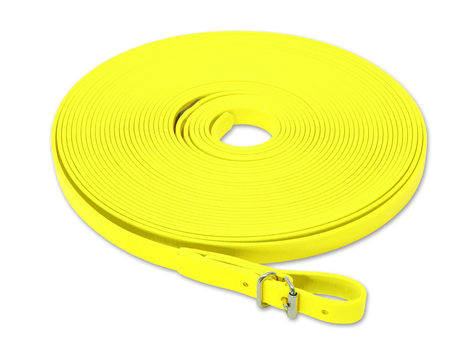 Mystique® Biothane utánkereső póráz 19mm neonsárga 12m