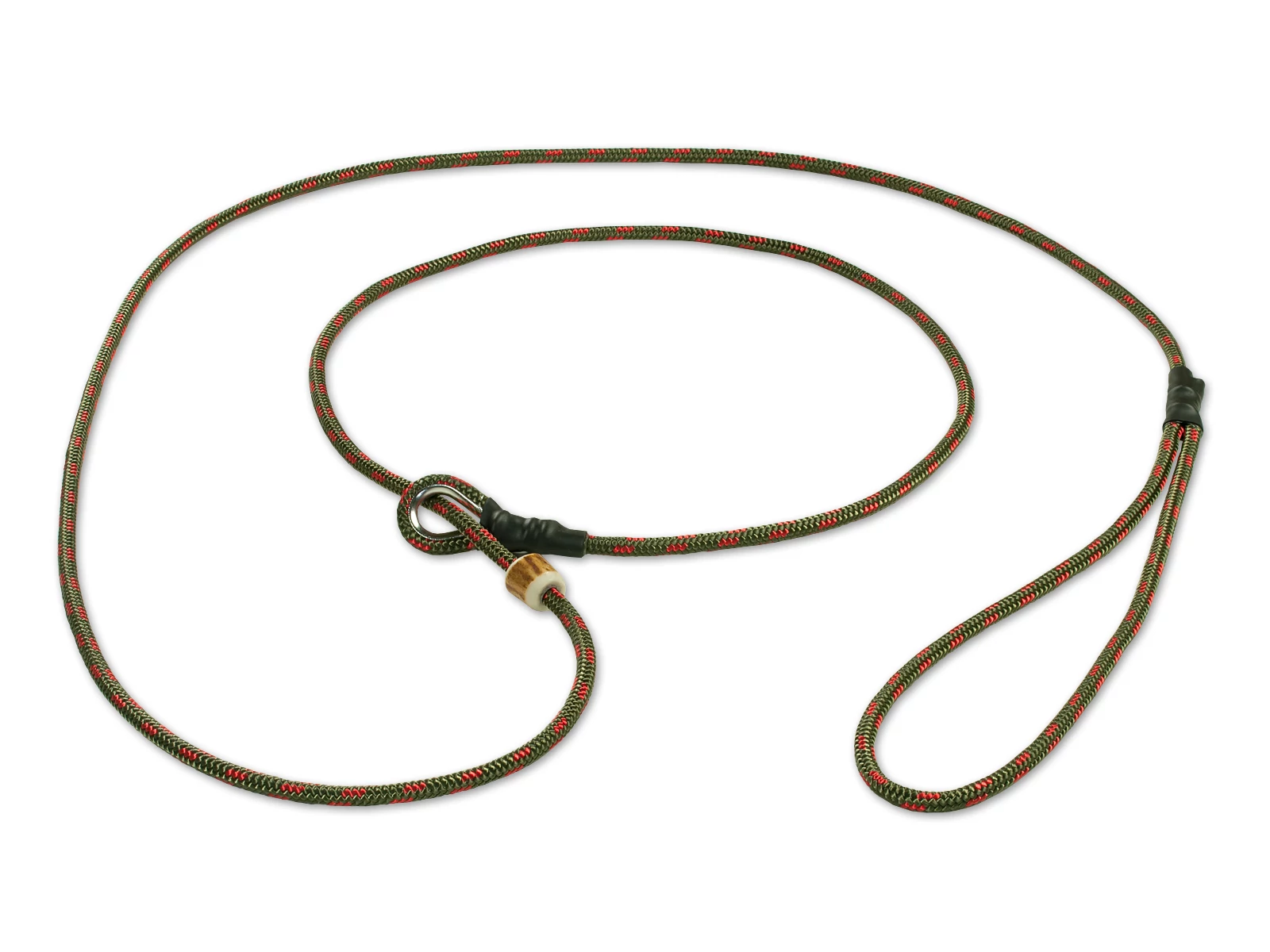 Mystique® Field trial moxon póráz 4mm 150cm zöldes/piros