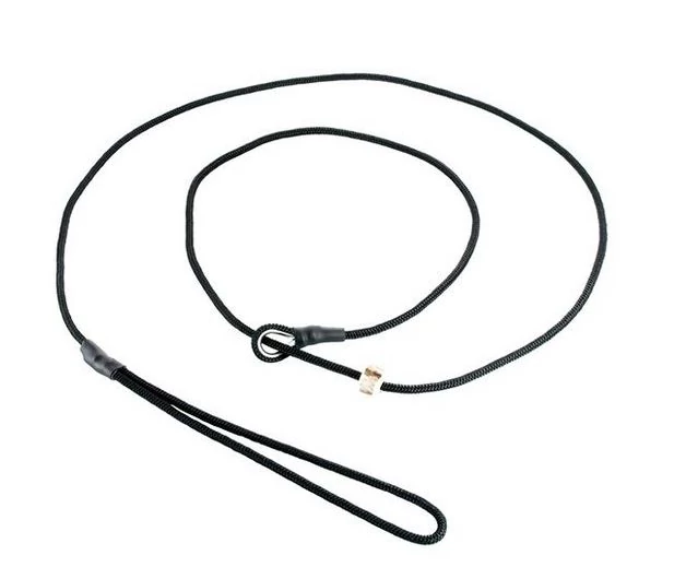 Mystique® Field trial moxon póráz 4mm 130cm fekete
