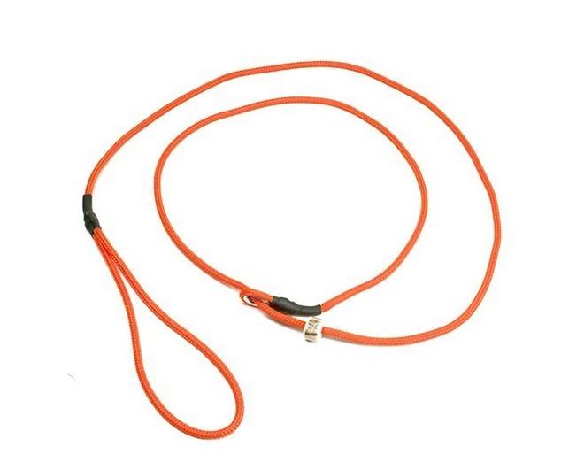 Mystique® Field trial moxon póráz 4mm 130cm neon narancssárga