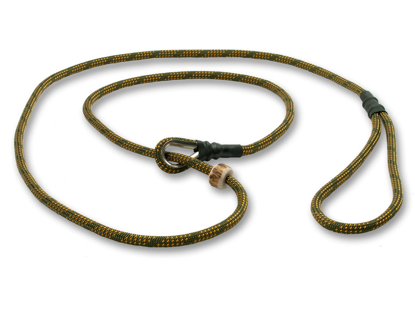 Mystique® Field trial moxon póráz 6mm 150cm khaki/narancssárga