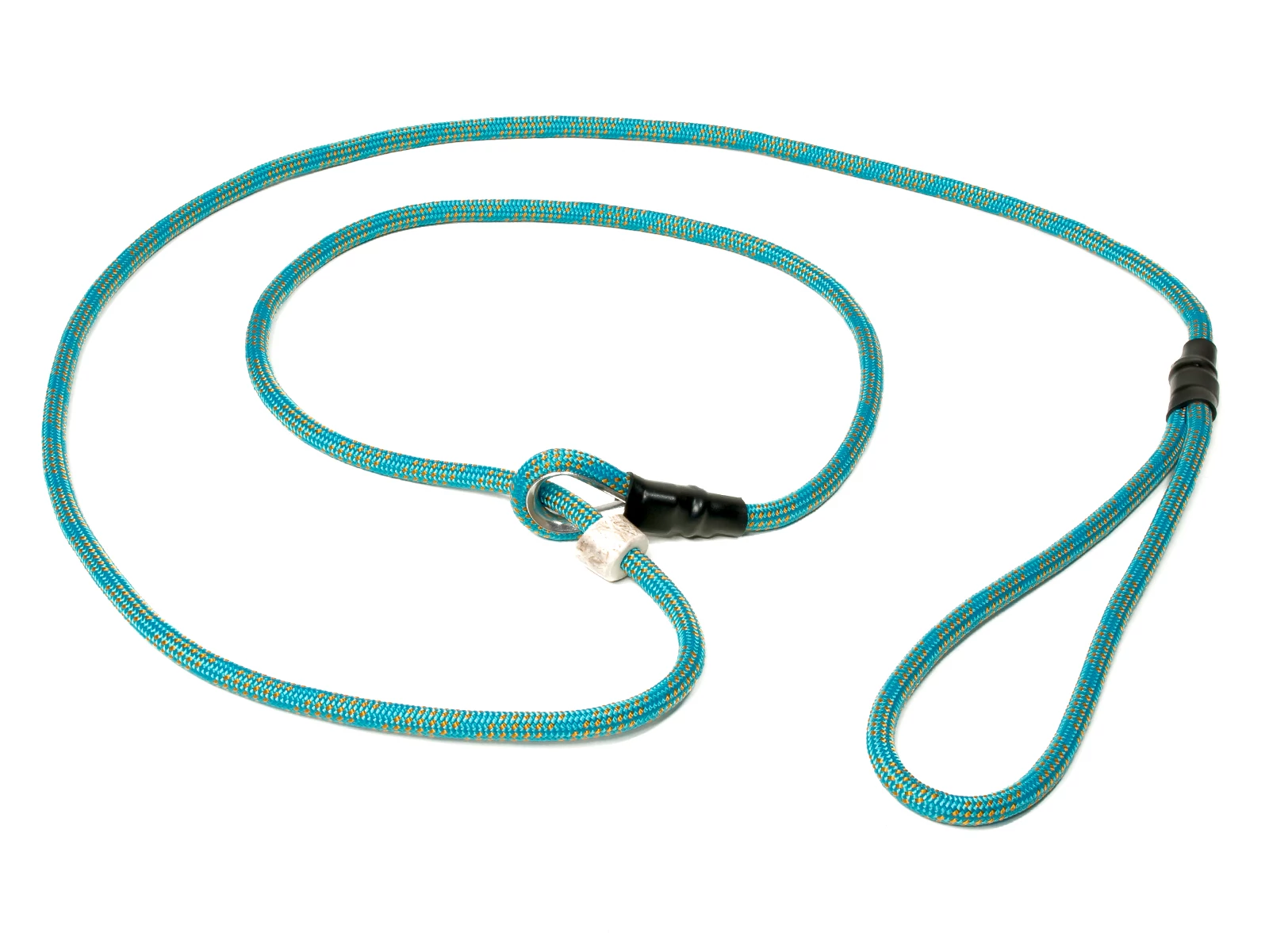 Mystique® Field trial moxon póráz 6mm 150cm türkiz/narancssárga