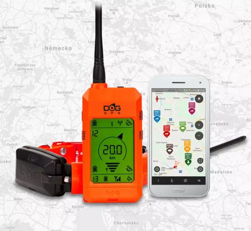 GPS nyakörv szett DOG GPS X30 – Dogtrace